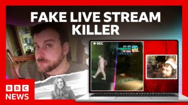 How a YouTuber used a live stream to try and cover murder | BBC News