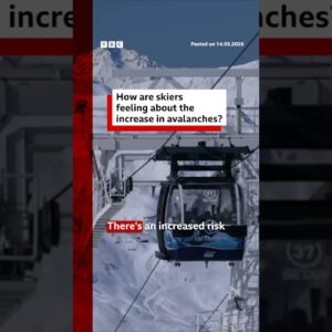How are skiers feeling about the increase in avalanches? #BBCNews