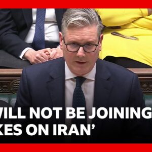 UK PM Starmer says decision not to join the US-Israeli strikes on Iran was ‘deliberate’ | BBC News