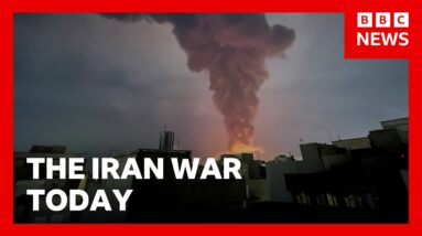 Iran continues attacks on Gulf states on day eight of war | BBC News