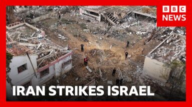 Iran strikes near nuclear facility in Israel | BBC News