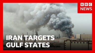 Iran targets Gulf states with missiles and drones | BBC News