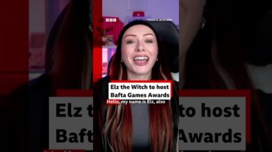 Elz the Witch to present Bafta Games Awards 2026. #Baftas #BaftaGameAwards #BBCNews