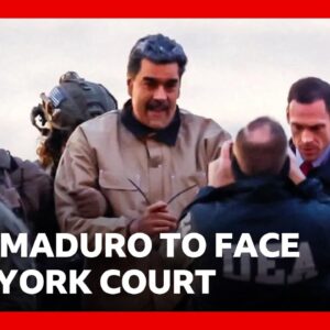 LIVE: Maduro to face New York court | BBC News