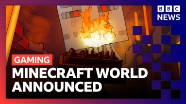 Minecraft is becoming a real life UK theme park | BBC News