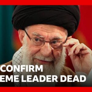 Iran state media confirms death of Supreme Leader Ali Khamenei in US-Israeli strikes | BBC News
