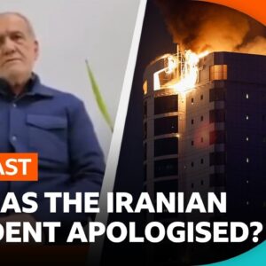 Iranian president apologises to Gulf nations, Trump vows to hit Iran 'very hard' | BBC Newscast