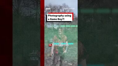 The photographer capturing Glasgow on a Game Boy. #Photography #GameBoy #BBCNews