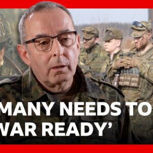 Top German soldier warns Russia threat is more urgent than ever | BBC News