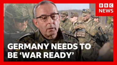 Top German soldier warns Russia threat is more urgent than ever | BBC News