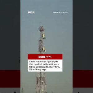 Video appears to show US fighter jet crashing in Kuwait. #Iran #Israel #US #F15 #BBCNews