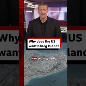 Why does US President Donald Trump want to seize Kharg Island? #Iran #US #BBCNews