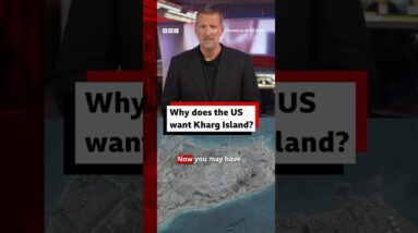 Why does US President Donald Trump want to seize Kharg Island? #Iran #US #BBCNews