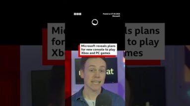 Microsoft reveals plans for new console to play Xbox and PC Games. #Xbox #BBCNews
