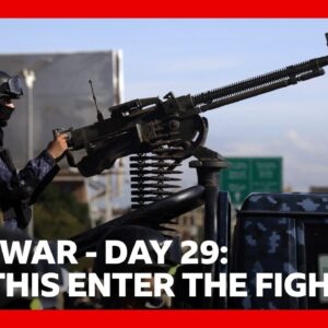 Houthis launch first attack on Israel as war enters second month | BBC News