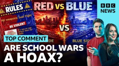 How phantom 'red vs blue' trend triggered real police alerts | Top Comment Podcast