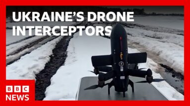 Ukrainian anti-drone ‘Bullet’ that could help defend Gulf | BBC News