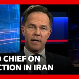 Europe 'absolutely supportive' of US action in Iran, says Nato secretary general | BBC News