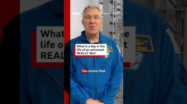 What is a day in the life of an astronaut really like? #Astronaut #Space #BBCNews