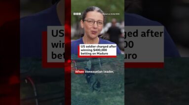 US soldier arrested after allegedly betting on the removal of Maduro. #Venezuela #US #BBCNews