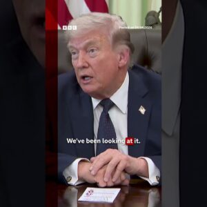 Trump warns UK to "be careful" as he threatens tariffs. #DonaldTrump #UK #Tax #Tariffs #BBCNews