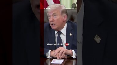 Trump warns UK to "be careful" as he threatens tariffs. #DonaldTrump #UK #Tax #Tariffs #BBCNews