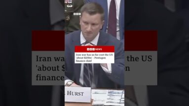 Pentagon's finance chief says Iran war has so far cost the US “about $25bn”. #BBCNews