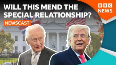 The King arrives in the US, what will it mean for the special relationship? | BBC Newscast