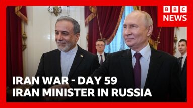 Iran's foreign minister meets Putin in Russia as Israel continues strikes in Lebanon | BBC News
