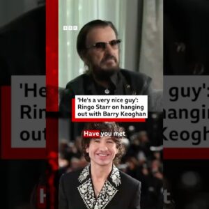 Barry Keoghan will play Ringo Starr in an upcoming series of movies about The Beatles. #BBCNews