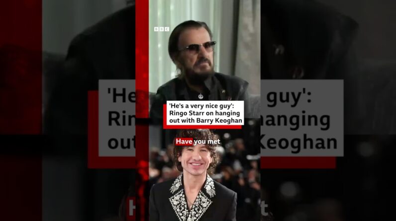 Barry Keoghan will play Ringo Starr in an upcoming series of movies about The Beatles. #BBCNews