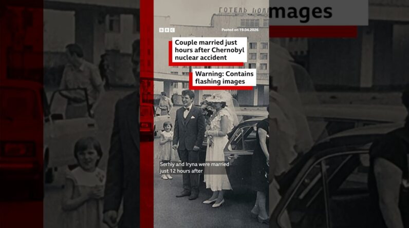 Iryna Stetsenko and Serhiy Lobanov got married hours after the Chernobyl accident. #BBCNews