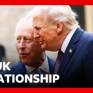Donald Trump tells BBC King Charles visit should help repair UK relations | BBC News
