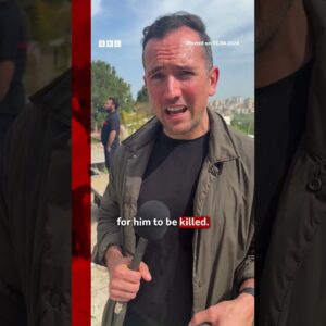 Funeral of Lebanese paramedic killed by Israeli triple-tap strike. #Lebanon #Israel #News #BBCNews