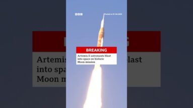 And that's blast off! #artemisii  #nasa  #bbcnews