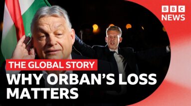 Who is Péter Magyar and why does his victory over Viktor Orban matter to Trump? | BBC News