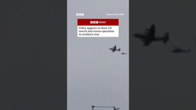 Video appears to show US search and rescue operation in Iran for downed American jet. #Iran #BBCNews