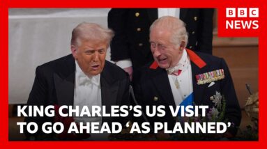 King Charles's state visit to US to go ahead 'as planned' says Buckingham Palace | BBC News
