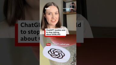 ChatGPT models told to stop talking about goblins. #Goblin #ChatGPT #BBCNews