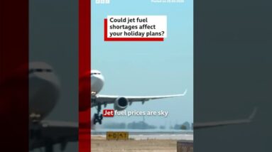 Could jet fuel shortages affect your holiday plans? #BBCNews