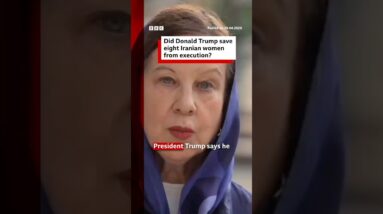 Did Donald Trump save eight Iranian women from execution? #BBCNews
