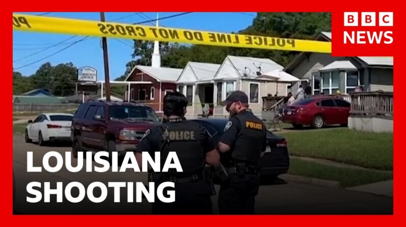 Eight children killed in Louisiana shooting, police say | BBC News