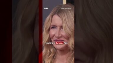 Laura Dern replaces Helena Bonham Carter in The White Lotus. #LauraDern #TheWhiteLotus #BBCNews