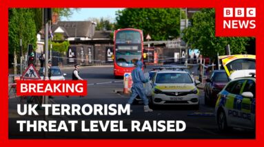 UK terrorism threat level raised to 'severe' following Golders Green stabbing attack | BBC News