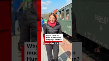 Hungarians vote in big numbers on whether to end Orbán rule and elect rival. #Hungary #BBCNews