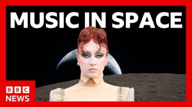 How music is sent to space and why astronauts need it | BBC News