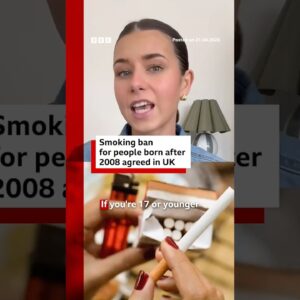 Smoking ban for people born after 2008 agreed in UK. #Smoking #Vaping #BBCNews