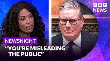 "You're misleading the public" | Epstein survivor criticises Keir Starmer over Mandelson