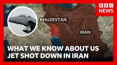 Iran and US confirm American jet shot down over Iran | BBC News