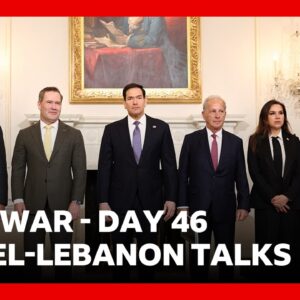 Israel and Lebanon hold first direct talks since 1993 | BBC News